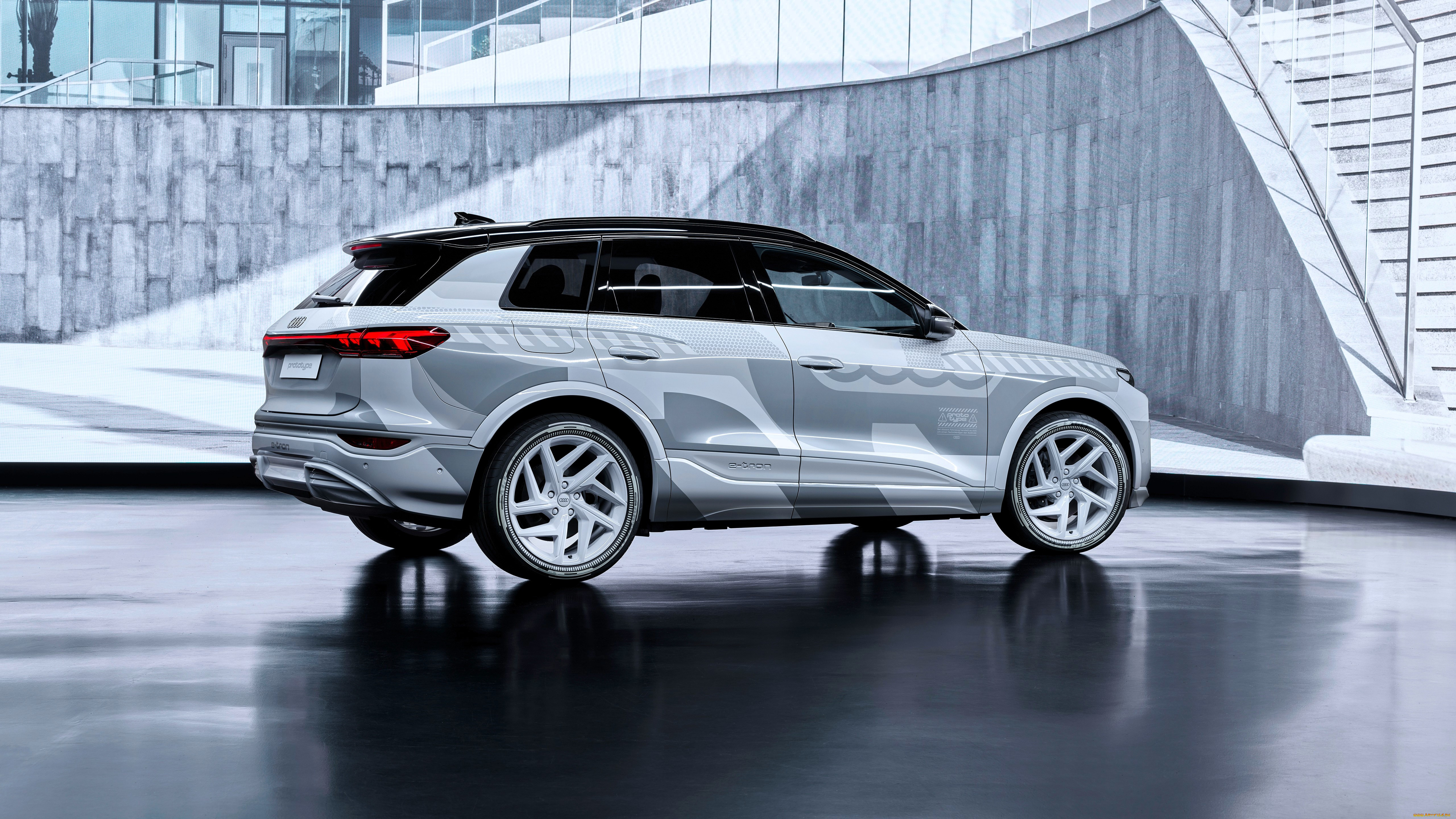 audi q6 e-tron prototype show car suv, , audi, , 